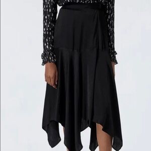 The Kooples Star Print Black Skirt
